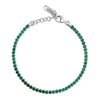 Bracciale Brosway Donna FANCY LIFE GREEN in Argento Cubic Zirconia FLG106
